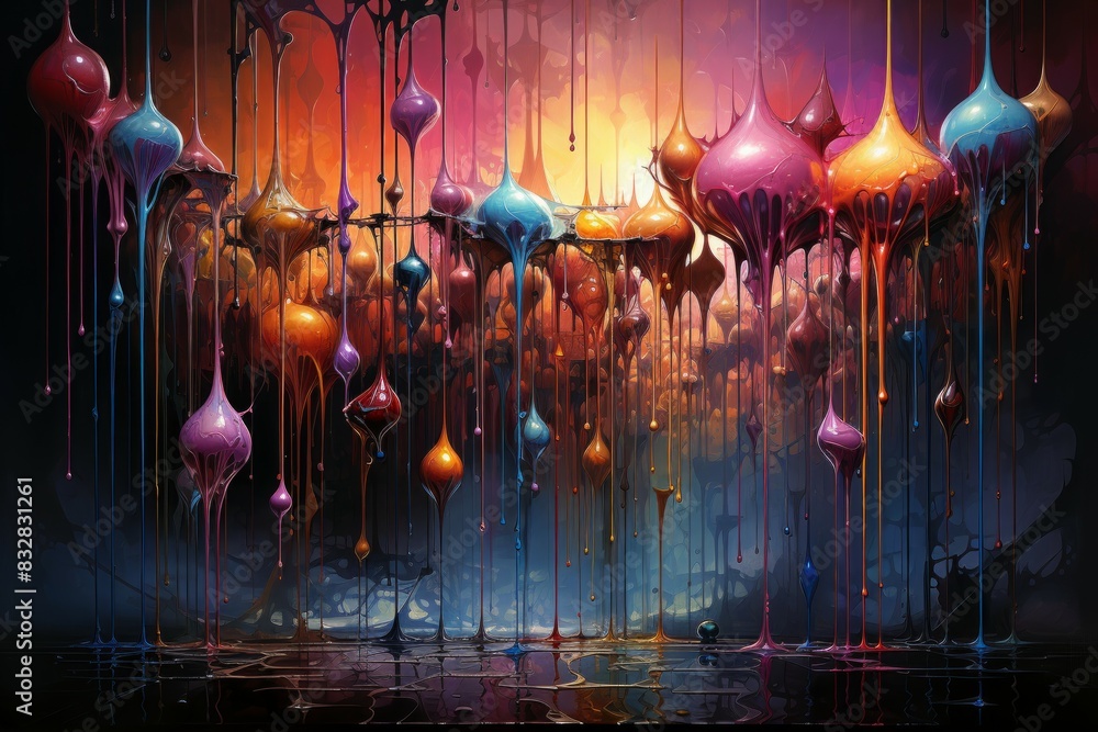 Wall mural a skilled and adaptable shape-shifter, assuming different forms to suit various situations. - genera