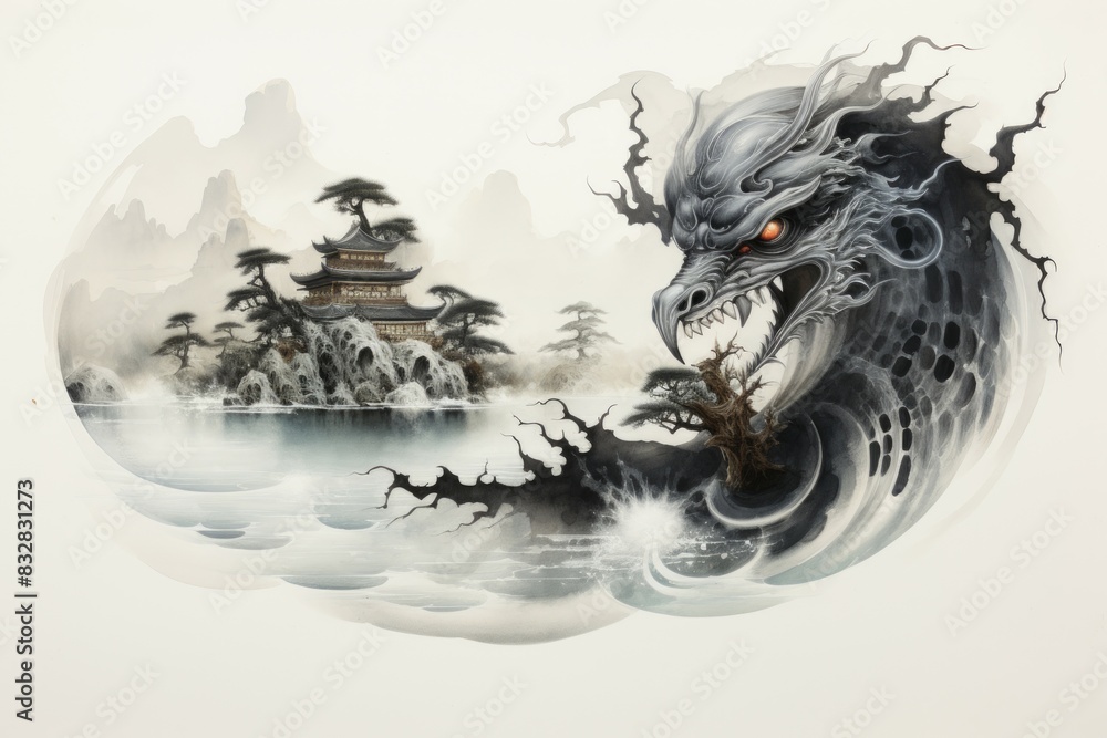 Wall mural a skilled and adaptable shape-shifter, assuming different forms to suit various situations. - genera