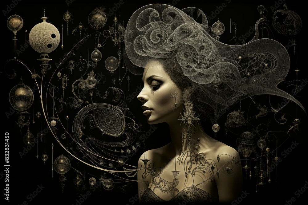 Wall mural a skilled and adaptable shape-shifter, assuming different forms to suit various situations. - genera