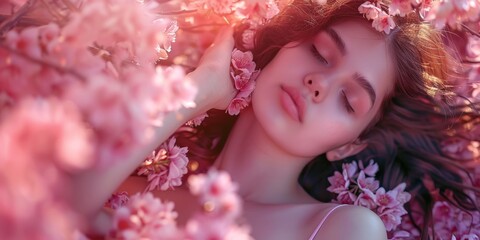 Dreaming Amongst Pink Petals