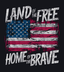 land of the free home of the brave 