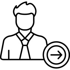 user right arrow