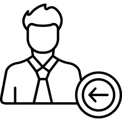 User Back Icon