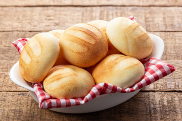 Delicious and nutritious almojabanas or pandebono, a food based on cassava flour and cheese