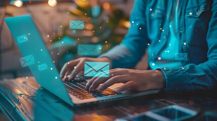 Email marketing concept