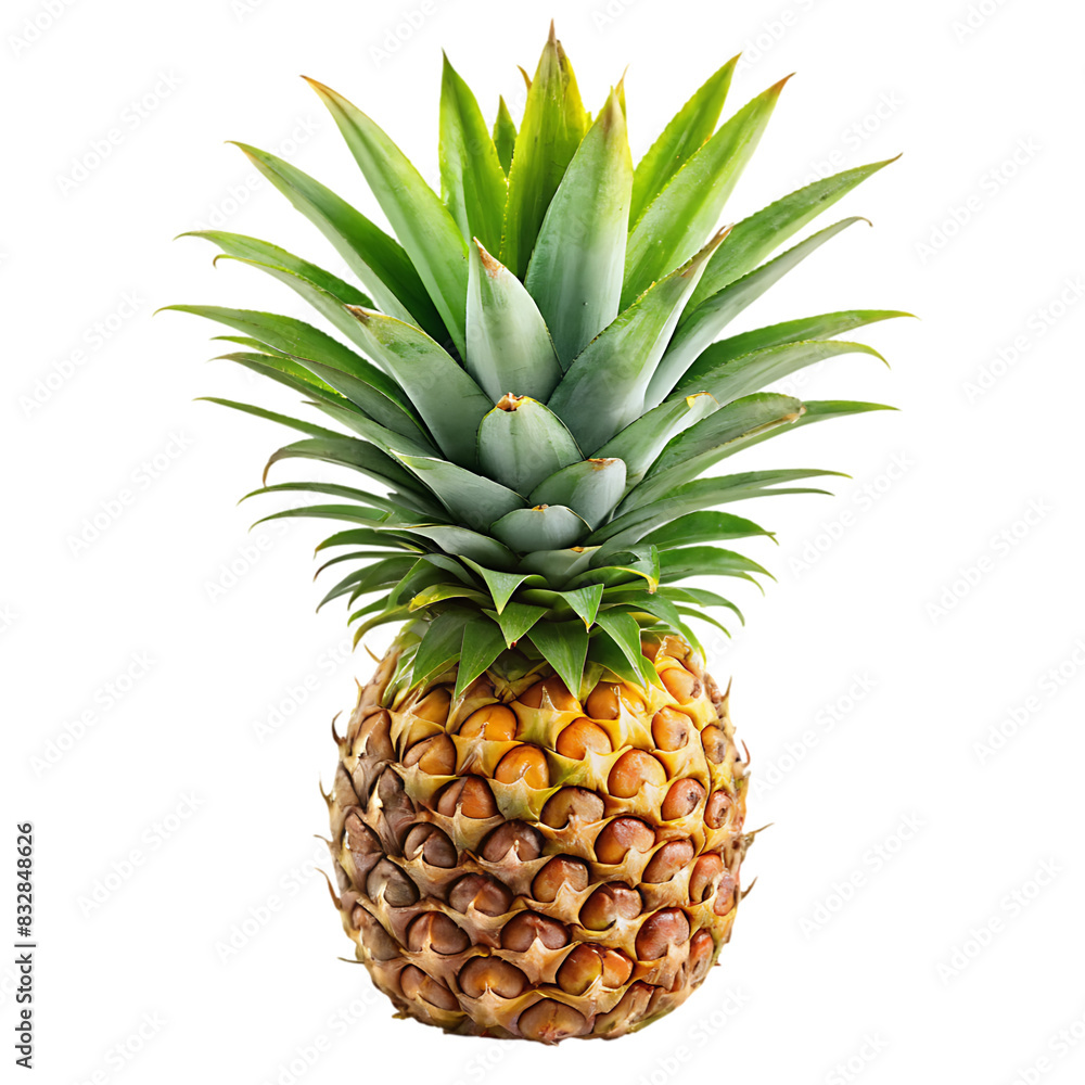 Wall mural pineapple png