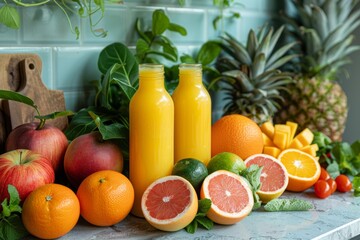 promote growth with holistic support supplements alongside fruits and veggies for a healthy lifestyle and natural boost