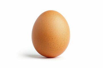chicken egg isolated on white background