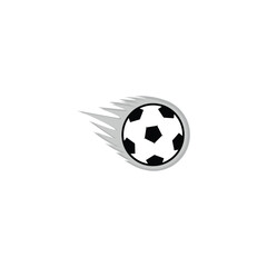 Obraz premium simple soccer kick symbol logo vector