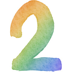 Pride month rainbow element number 2