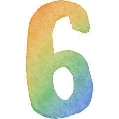 Pride month rainbow element 