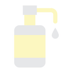 Antiseptic Vector Flat Icon Design