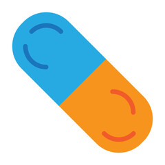 Capsule Vector Flat Icon Design