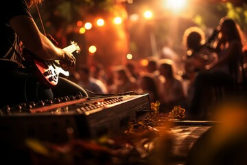 Outdoor concerts - Generative AI