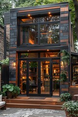 modern art, A charming bed and breakfast owner goes above and beyond to personalize the guest experience, creating unforgettable memories for visitors from near and far., Minimalism