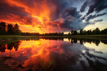 Summer storms - Generative AI