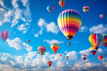 Hot air balloons - Generative AI