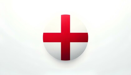 Fototapeta premium 3d england flag