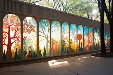 Outdoor art installations - Generative AI