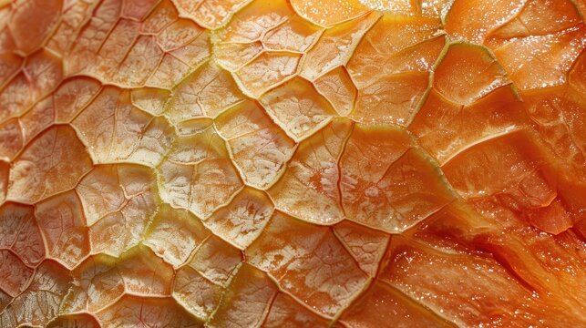 Texture of melon skin