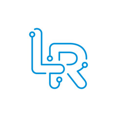 L and R Logo Design 001