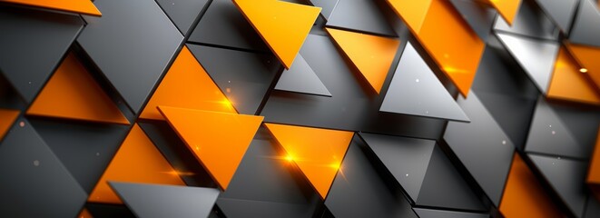 abstract technology design featuring geometric shapes with realistic graphic shapes decoration in isolated elegant background, businsess background presentation