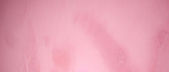 Fototapeta premium A painted old grunge with cracks and scratches, Stained blurry pink grunge texture, pink ink effect pink watercolor background, pink background for wallpaper, weeding card, and design.