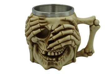 tarro de calavera sin fondo