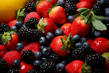 Summer fruits - Generative AI