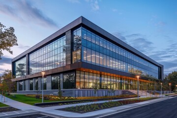 Fototapeta premium Contemporary Exterior Building