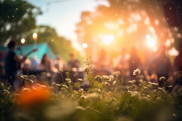 Summer concerts in the park - Generative AI