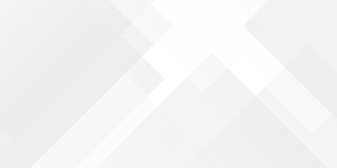 Abstract lines white square triangle wave technology minimal creative lined digital graphic design. abstract modern white and grey gradient color geometric line pattern background for website banner.