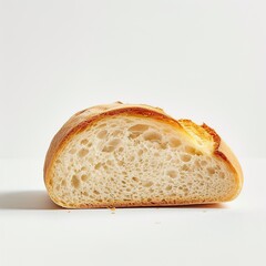 Close-Up Shots with Minimalist White Background: Realistic Commercial Photography  in 8K Ultra HD Resolution.