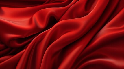 Obraz premium Stunning hyperrealistic illustration of plush velvet highlighting rich colors, luxurious texture, and clean background.