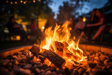 Summer campfires - Generative AI