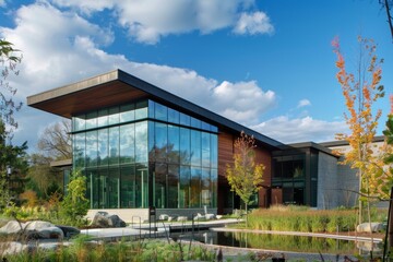 Contemporary Exterior Building