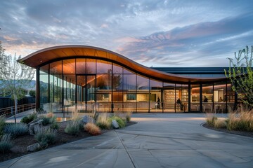 Contemporary Exterior Building