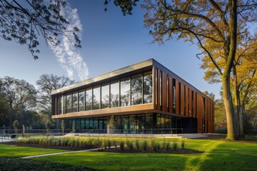 Fototapeta premium Contemporary Exterior Building