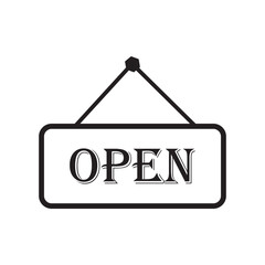 Open and close hanging board