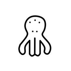 Set of thin line animals Icons. Vector illustration