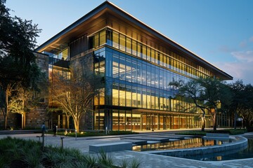 Obraz premium Contemporary Exterior Building