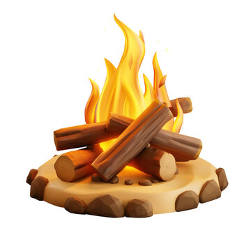 FOGUEIRA S&Atilde;O JO&Atilde;O 3D