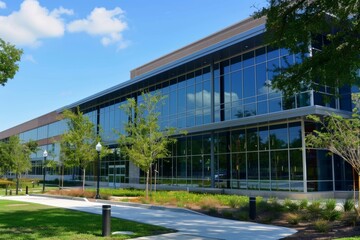 Obraz premium Contemporary Exterior Building