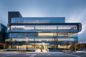 Obraz premium Contemporary Exterior Building