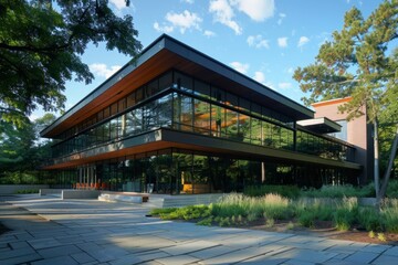 Contemporary Exterior Building