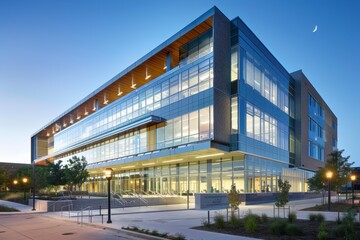 Fototapeta premium Contemporary Exterior Building