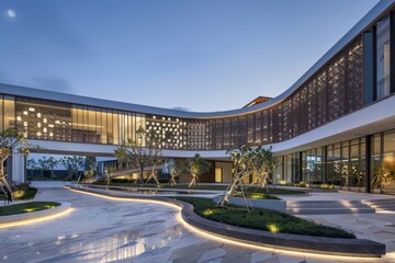 Contemporary Exterior Building