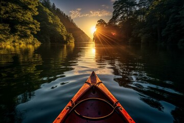Summer kayaking - Generative AI