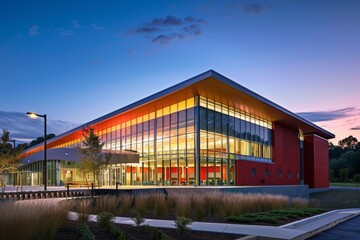 Obraz premium Contemporary Exterior Building