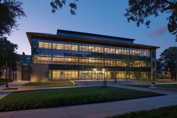 Obraz premium Contemporary Exterior Building